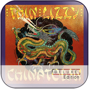 Thin Lizzy Chinatown-2 Album Cover Sticker Thin Lizzy Chinatown-2 Album Cover Sticker