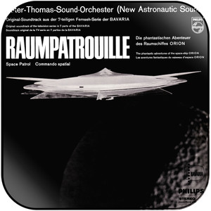 Peter Thomas Sound Orchestra Raumpatrouille Album Cover Sticker Peter Thomas Sound Orchestra Raumpatrouille Album Cover Sticker
