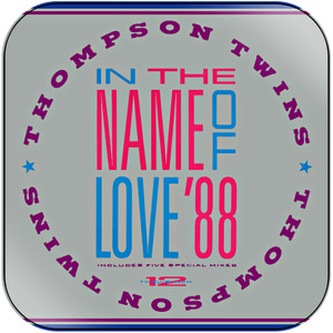 Thompson Twins In The Name Of Love 88 Album Cover Sticker Thompson Twins In The Name Of Love 88 Album Cover Sticker