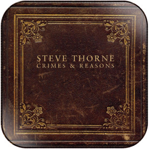 Steve Thorne Crimes Reasons Album Cover Sticker