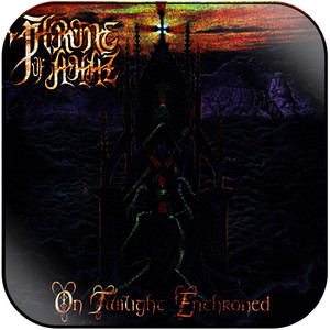 Throne of Ahaz On Twilight Enthroned Album Cover Sticker Throne of Ahaz On Twilight Enthroned Album Cover Sticker