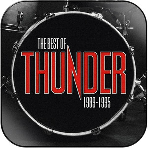 Thunder The Best Of 1989 1995 Album Cover Sticker Thunder The Best Of 1989 1995 Album Cover Sticker
