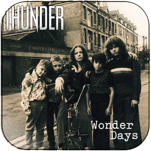 Thunder Wonder Days Album Cover Sticker Thunder Wonder Days Album Cover Sticker