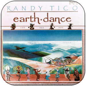 Randy Tico Earth Dance Album Cover Sticker Randy Tico Earth Dance Album Cover Sticker