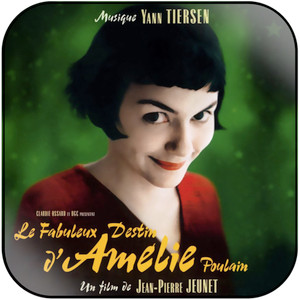 Yann Tiersen Le Fabuleux Destin Damlie Poulain Album Cover Sticker Yann Tiersen Le Fabuleux Destin Damlie Poulain Album Cover Sticker