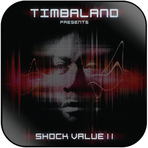 Timbaland Shock Value Ii-1 Album Cover Sticker