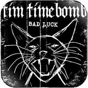Tim Timebomb Bad Luck Album Cover Sticker Tim Timebomb Bad Luck Album Cover Sticker