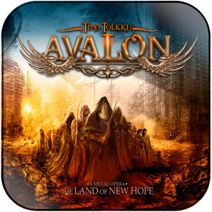 Timo Tolkkis Avalon The Land Of New Hope Album Cover Sticker Timo Tolkkis Avalon The Land Of New Hope Album Cover Sticker