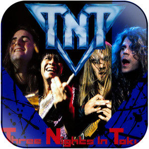 TNT Three Nights In Tokyo Album Cover Sticker