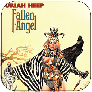 Uriah Heep Fallen Angel Album Cover Sticker Album Cover Sticker