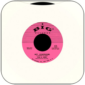 Tom and Jerry Hey Schoolgirl Dancin Wild Album Cover Sticker