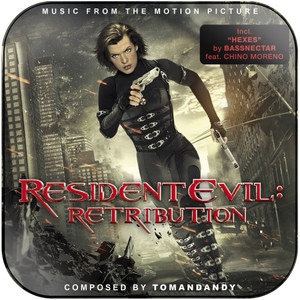 Tomandandy Resident Evil Retribution-2 Album Cover Sticker Tomandandy Resident Evil Retribution-2 Album Cover Sticker