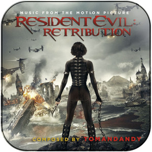 Tomandandy Resident Evil Retribution-3 Album Cover Sticker