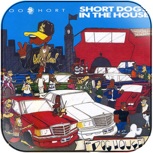 Too Short Short Dogs In The House Album Cover Sticker Too Short Short Dogs In The House Album Cover Sticker