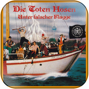 Die Toten Hosen Unter Falscher Flagge Album Cover Sticker Die Toten Hosen Unter Falscher Flagge Album Cover Sticker