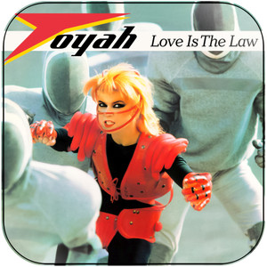 Toyah Love Is The Law Album Cover Sticker Toyah Love Is The Law Album Cover Sticker