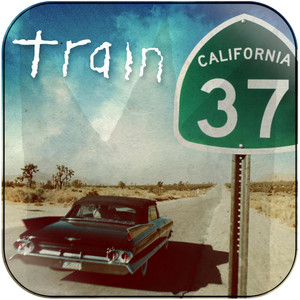 Train California 37 Album Cover Sticker Train California 37 Album Cover Sticker