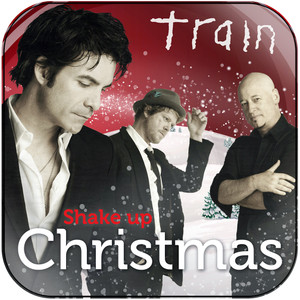Train Shake Up Christmas Album Cover Sticker Train Shake Up Christmas Album Cover Sticker