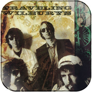 Traveling Wilburys Traveling Wilburys Volume 3 Album Cover Sticker Traveling Wilburys Traveling Wilburys Volume 3 Album Cover Sticker