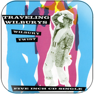 Traveling Wilburys Wilbury Twist Album Cover Sticker Traveling Wilburys Wilbury Twist Album Cover Sticker