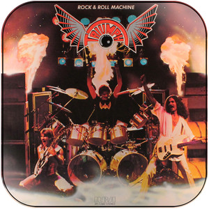 Triumph Rock Roll Machine-2 Album Cover Sticker Triumph Rock Roll Machine-2 Album Cover Sticker