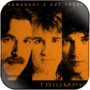 Triumph Somebodys Out There-1 Album Cover Sticker