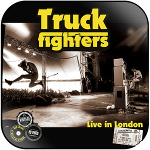 Truckfighters Live In London Album Cover Sticker Truckfighters Live In London Album Cover Sticker
