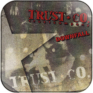 TRUSTcompany Downfall Album Cover Sticker