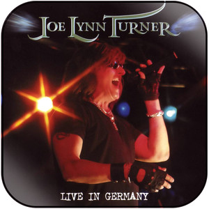 Joe Lynn Turner Live In Germany Album Cover Sticker Joe Lynn Turner Live In Germany Album Cover Sticker