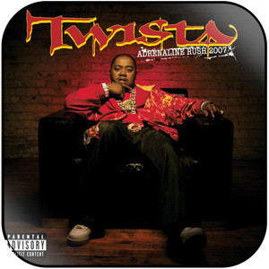 Twista Adrenaline Rush 2007 Album Cover Sticker Twista Adrenaline Rush 2007 Album Cover Sticker