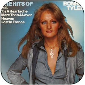Bonnie Tyler The Hits Of Album Cover Sticker Bonnie Tyler The Hits Of Album Cover Sticker