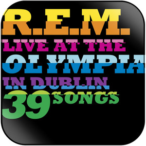 REM live at the olympia Album Cover Sticker Album Cover Sticker
