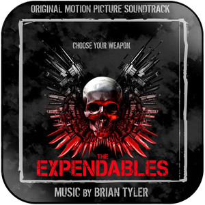 Brian Tyler The Expendables-1 Album Cover Sticker Brian Tyler The Expendables-1 Album Cover Sticker