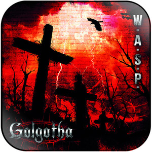 WASP Golgotha-2 Album Cover Sticker