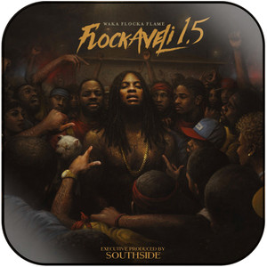 Waka Flocka Flame Flockaveli 15 Album Cover Sticker Waka Flocka Flame Flockaveli 15 Album Cover Sticker