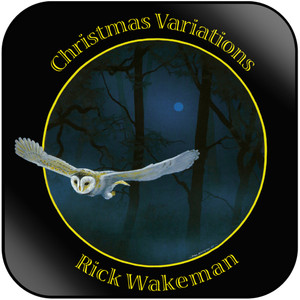 Rick Wakeman Christmas Variations Album Cover Sticker Rick Wakeman Christmas Variations Album Cover Sticker