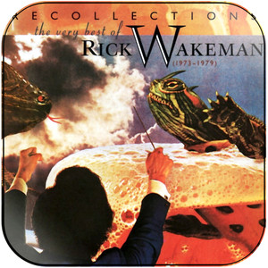 Rick Wakeman Recollections The Very Best Of Rick Wakeman 1973 1979 Album Cover Sticker Rick Wakeman Recollections The Very Best Of Rick Wakeman 1973 1979 Album Cover Sticker