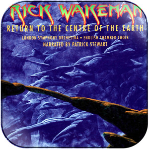Rick Wakeman Return To The Centre Of The Earth Album Cover Sticker Rick Wakeman Return To The Centre Of The Earth Album Cover Sticker