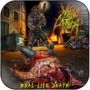 Waking the Cadaver Real Life Death Album Cover Sticker Waking the Cadaver Real Life Death Album Cover Sticker