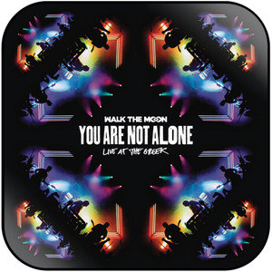 Walk the Moon You Are Not Alone Live At The Greek Album Cover Sticker Walk the Moon You Are Not Alone Live At The Greek Album Cover Sticker