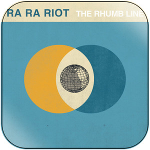 Ra Ra Riot the rhumb line Album Cover Sticker Album Cover Sticker