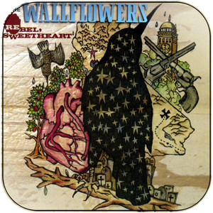 The Wallflowers Rebel Sweetheart Album Cover Sticker The Wallflowers Rebel Sweetheart Album Cover Sticker