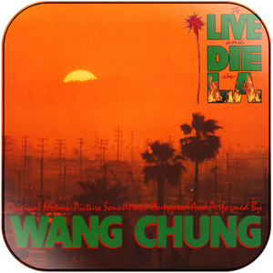 Wang Chung To Live And Die In La Album Cover Sticker Wang Chung To Live And Die In La Album Cover Sticker