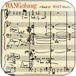 Wang Chung Wait Remix Album Cover Sticker Wang Chung Wait Remix Album Cover Sticker