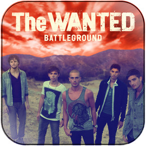 The Wanted Battleground Album Cover Sticker The Wanted Battleground Album Cover Sticker