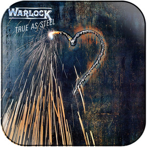 Warlock True As Steel Album Cover Sticker Warlock True As Steel Album Cover Sticker