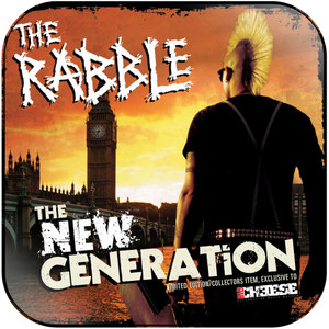 The Rabble the new generation Album Cover Sticker Album Cover Sticker The Rabble the new generation Album Cover Sticker Album Cover Sticker