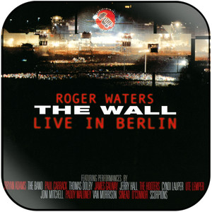 Roger Waters The Wall Berlin 90 Album Cover Sticker Roger Waters The Wall Berlin 90 Album Cover Sticker