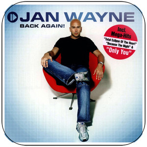 Jan Wayne Back Again Album Cover Sticker Jan Wayne Back Again Album Cover Sticker
