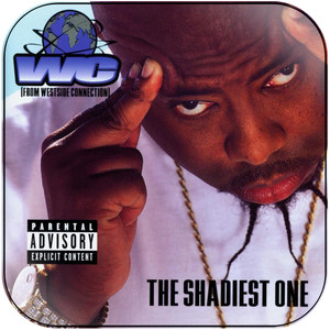WC The Shadiest One Album Cover Sticker WC The Shadiest One Album Cover Sticker